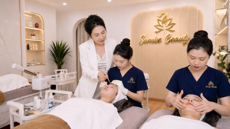 Kỹ Thuật Viên Chăm Sóc Da tại Sunrise Beauty