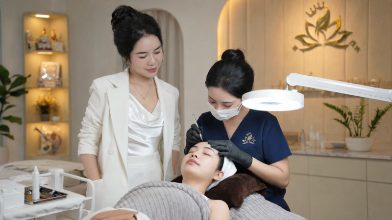 Sợi Hairstroke chân mày tại Sunrise Beauty