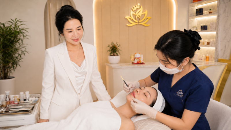 Trẻ hoá môi tại Sunrise Beauty
